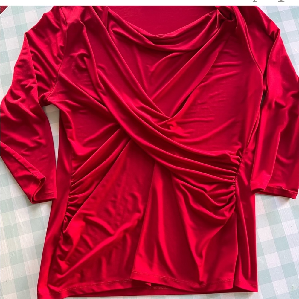 New York & Company red top
Size large